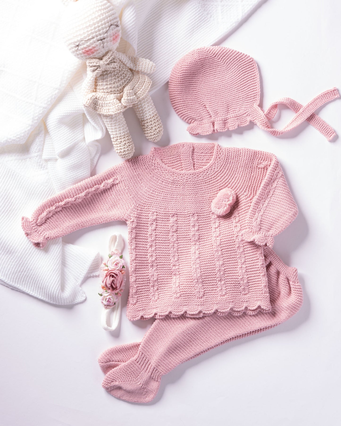 Stripes and Tassels Newborn Set