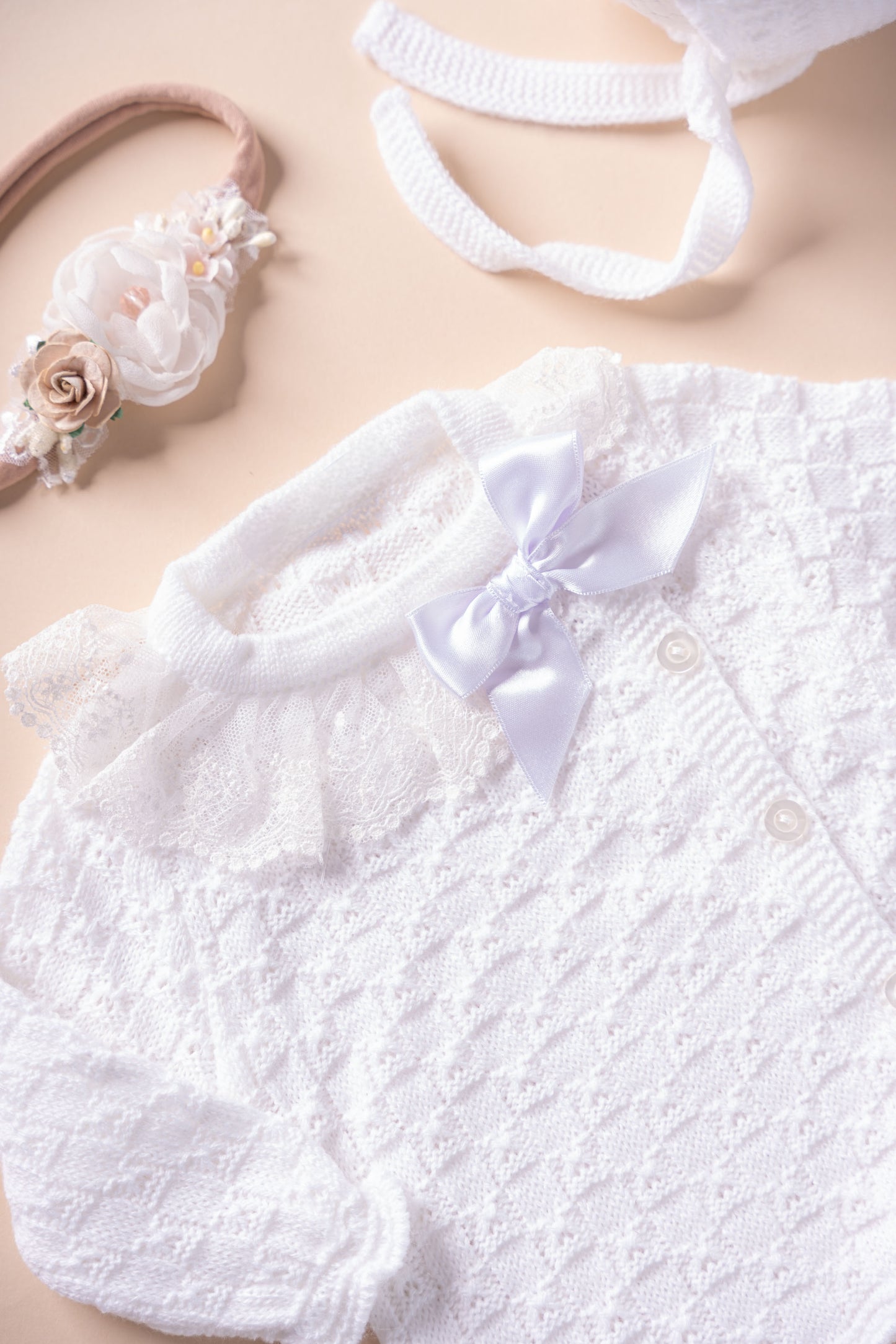 Heavenly Bow Newborn Set