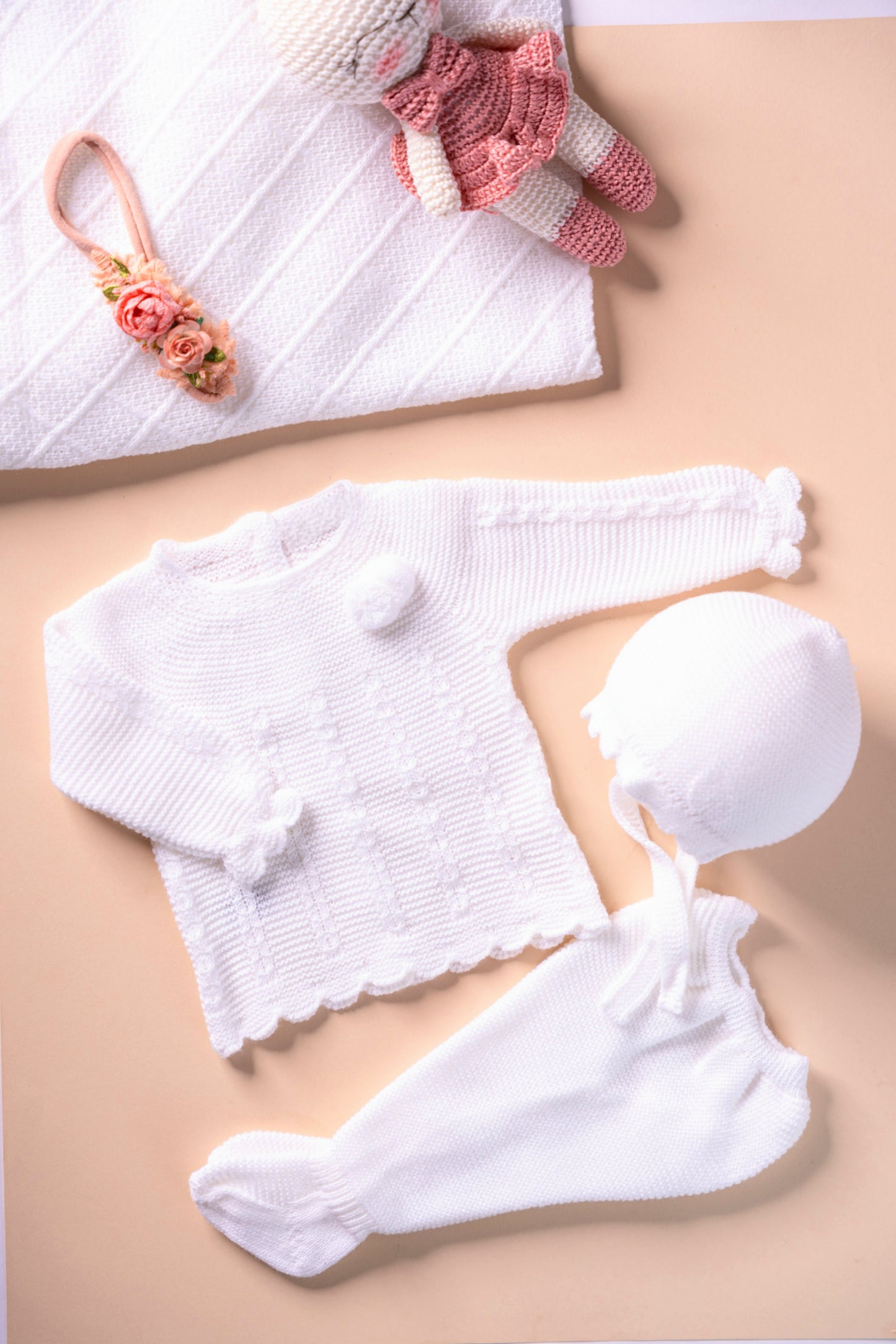 Stripes and Tassels Newborn Set