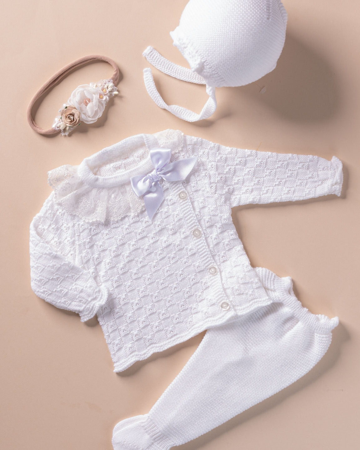 Heavenly Bow Newborn Set