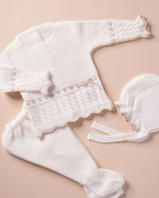 Mini bow Newborn Set