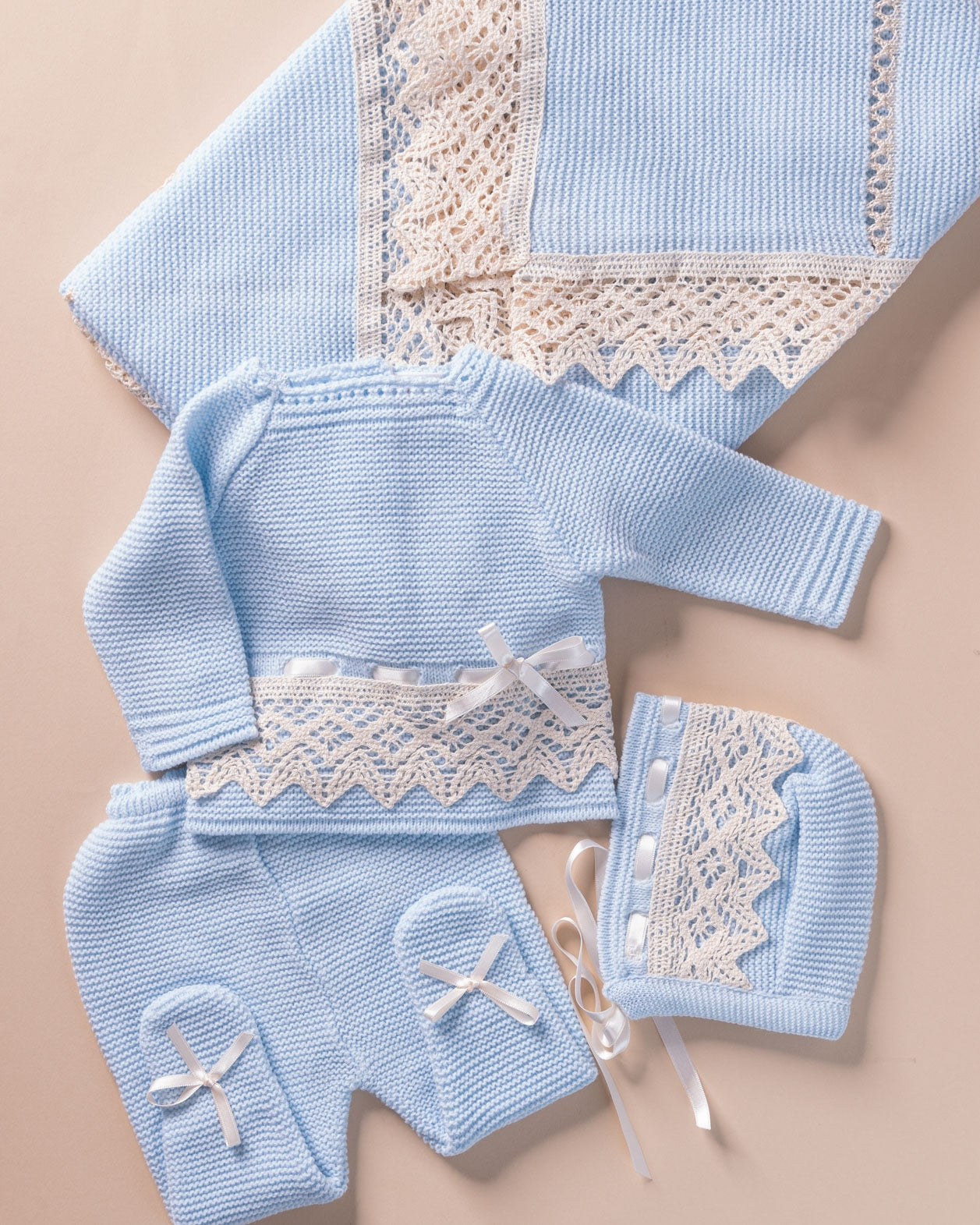 Lacey Newborn Three Piece Outfit